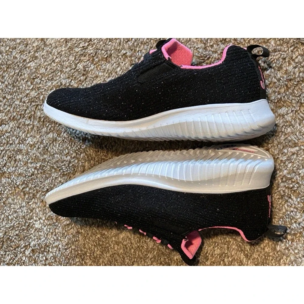 S Sport Skechers ADA Slip-On Sneakers Girls Sneakers Black Size 2 - Picture 6 of 6